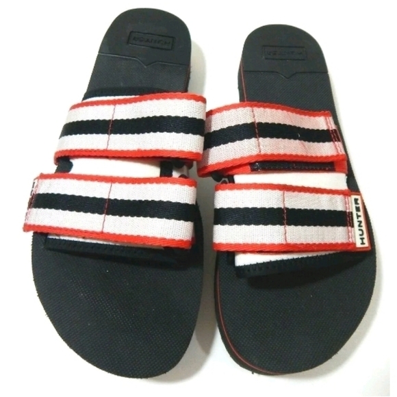 Hunter Original Platform Beach Sandal Slides - Picture 2 of 4